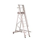 Mobile stocker`s ladder CASTELLANA 11 steps, Svelt