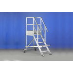 Mobile stocker‘s ladder TORRETTA 5 steps, Svelt