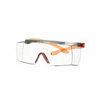 Overspectacles, Orange, Scotchgard Anti-Fog, Clear Lens SF3701SGAF-ORG, 3M