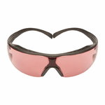 Protective eyewear, browgard, Scotchgard Anti-fog,vermillion SF422XSGAF-BLK, 3M