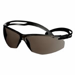 Safety glasses trasparent, SecureFit 501, grey lens AF/AS, 3M