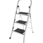 Safety steps FURBO AL with guardrail, 3 steps, Svelt