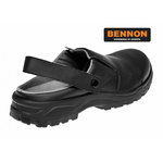 Sandals clogs Slipper, OB E A SRC FO, black 43, Bennon