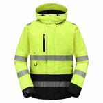 Hi-vis ziemas jaka Montreal, dzeltena/tumši zila, L, Pesso