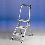 Safety steps RECORD with handrail 3 steps, Svelt