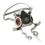  Halfmask 6200, middle size (M) M, 3M