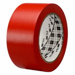  764I vinil tape red 50mm x33m, 3M