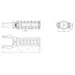 Track adjuster spring CASE, ASTRAK