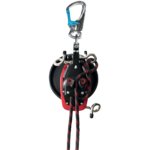 Rescue and evacuation sytem, magnetic brake, Delta Plus