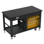 Welding table set Rhino Cart with fixturing kit (66 parts), Strong Hand Tools