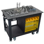 Welding table set Rhino Cart with fixturing kit (66 parts), Strong Hand Tools