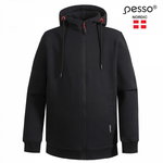Hoodie Turin, black L, Pesso