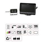 Complete camera system with monitor 7", TVH