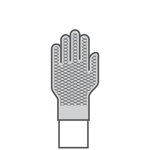 Gloves Toutravo neoprene, lenght 38 cm 8,5, Delta Plus