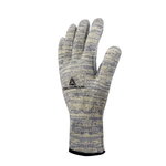 Cimdi, adīti KEVLAR® , dzelteni/melni 10, Delta Plus