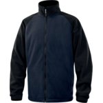 Winter fleece jacket Vernon2, navy blue-black S, Delta Plus