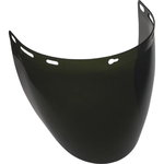 Visor polycarbonate, universal, green shade 5 39x20cm, Delta Plus
