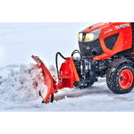 Dozer blade P1250, 1,25 m, front-mounted A-frame, B1, BX, EK, Kubota