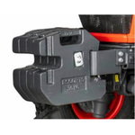 Front weight kit 4x30 kg with mounting frame for EK1 series, Kubota