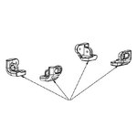 Kit4 anti-slip feet for 135S,150S,170S, Lincoln Electric