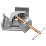 Welders angle clamp, 2-axis, with quick acting button, Strong Hand Tools