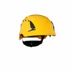 SecureFit™ Safety Helmet, Vented, yellow X5502V-CE, 3M