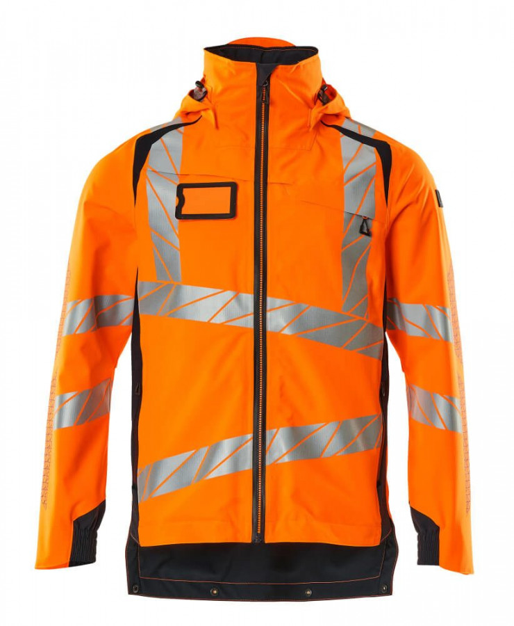 Shell Jacket Accelerate Safe, hi-vis CL3, orange/navy M, Mascot