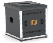 Extraction fan in sound absorbing case SAF-9 (435) 7,5 kW, Plymovent