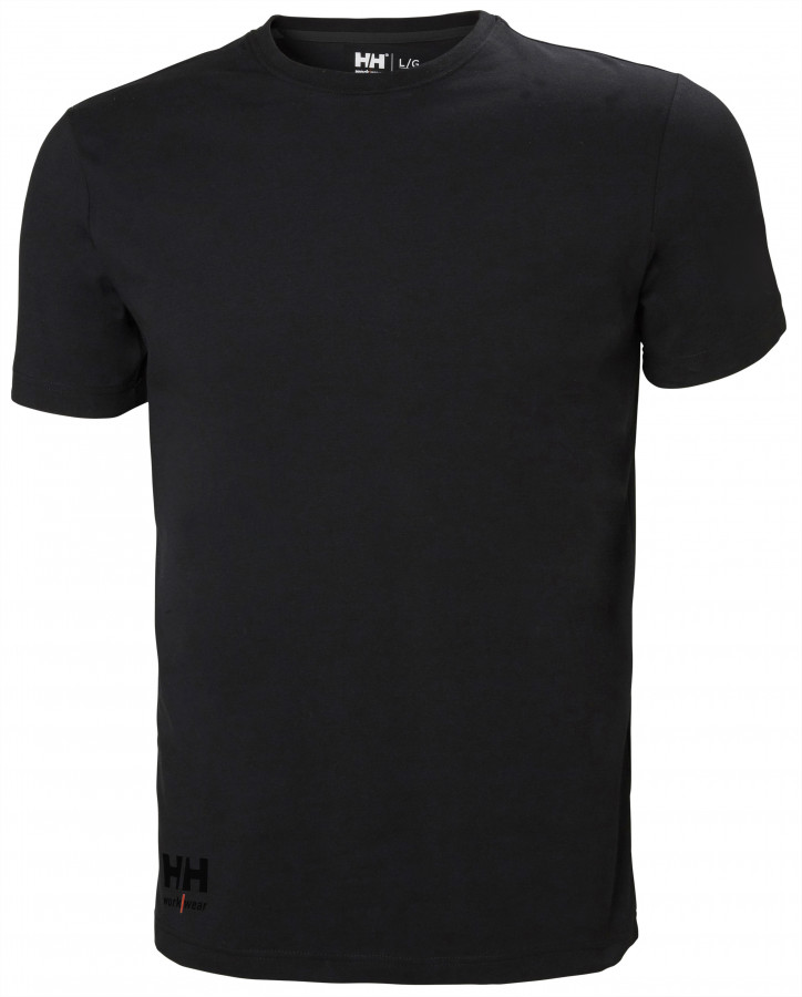 T-shirt Kensington, black M, Helly Hansen Workwear