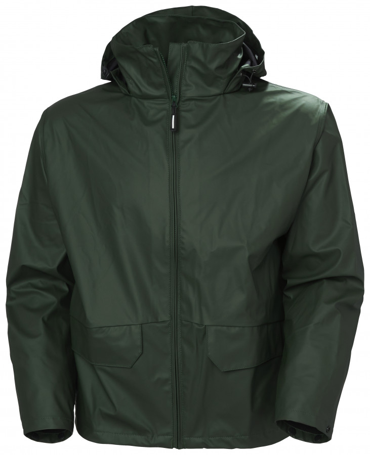 Voss rain jacket dark green XL Helly Hansen Workwear Stokker tools machinery maintenance