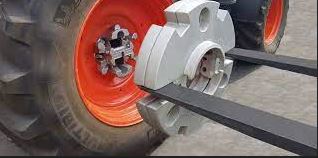 EasyMass wheel weights total 250kg for  M series, Kubota