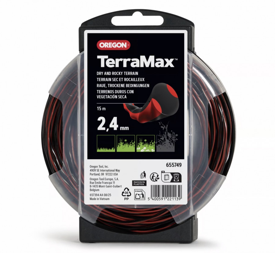 Trimmitamiil Terramax 2,4 mm x 15 m 1