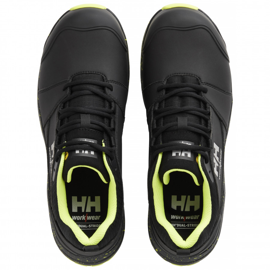 Safety shoes MANCHESTER MXR LOW S3S, black/green 39, Helly Hansen