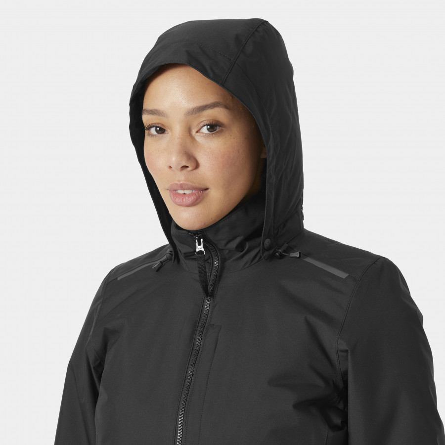 Talvejope Manchester kapuutsiga, naiste, must XS, Helly Hansen