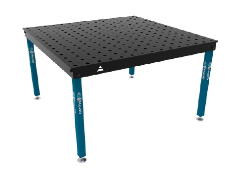 Welding table Basic 1500x1480mm,steel,up to1000kg,holes 16mm, GPPH S.C.