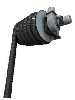 Spring driven hose reel 0,5HP 7.5M 1