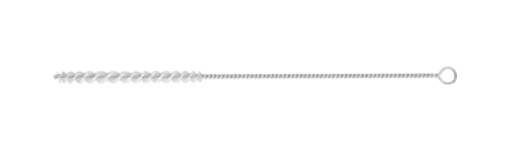 Tube brush IBU Nylon 8x100mm 0,20mm, Pferd