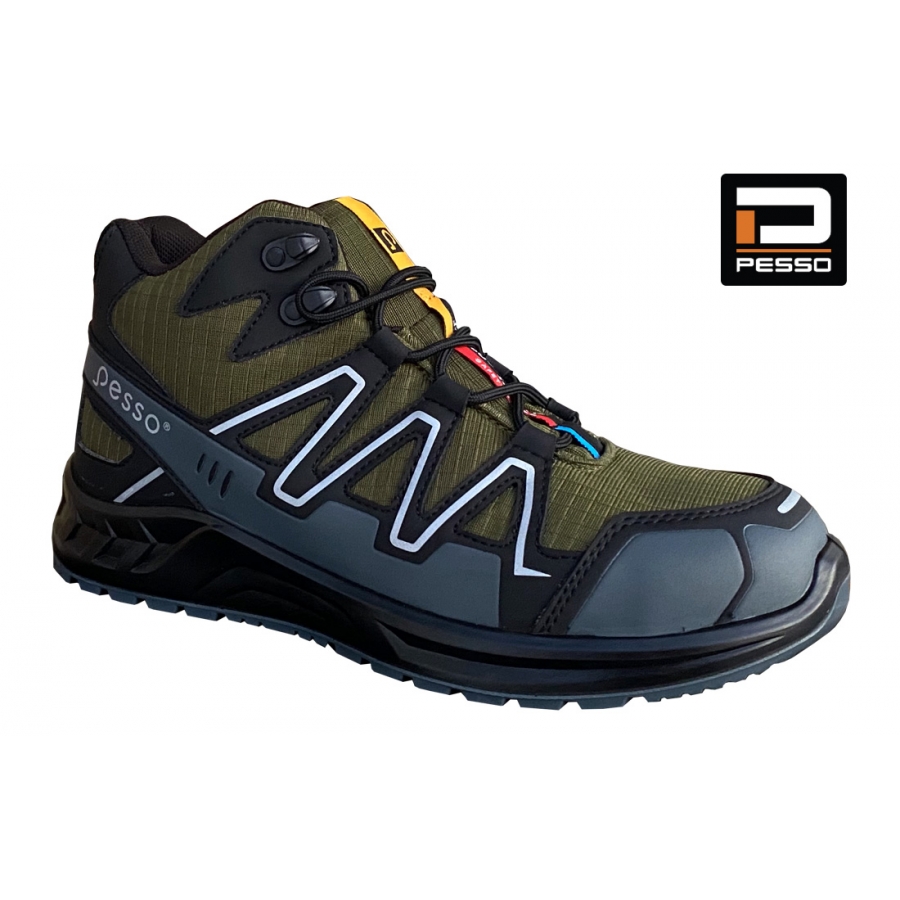 Safety shoes Boulder S3 SRC, green 39, Pesso