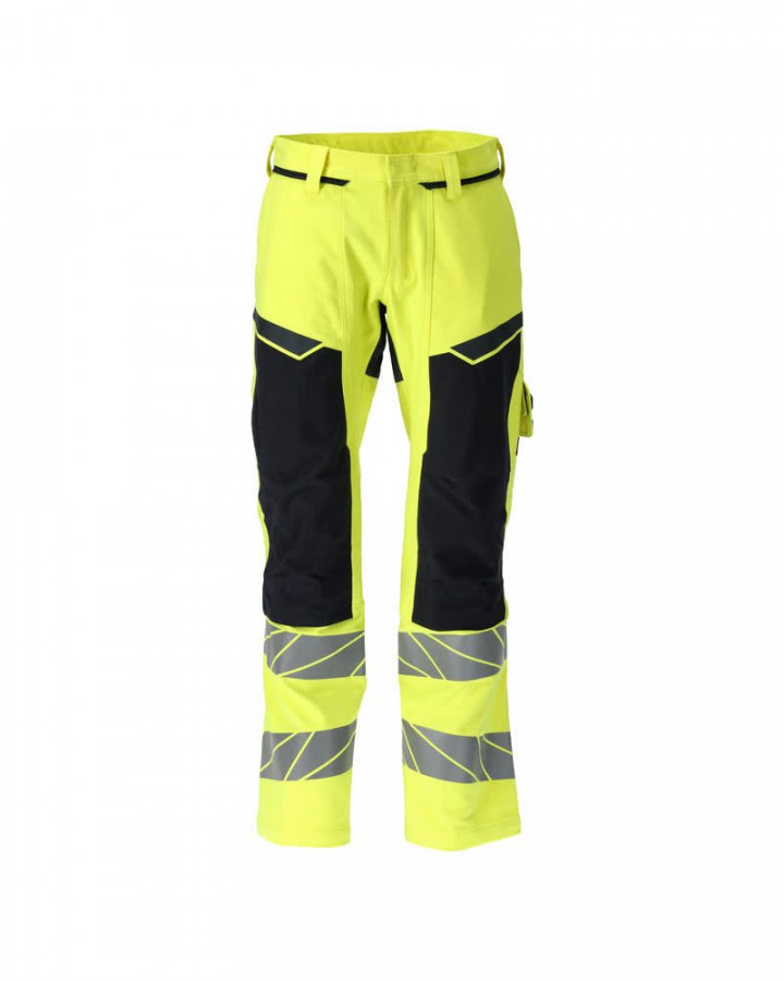 Welder/electrician trousers Multisafe 21079,CL2 yellow 82C48, Mascot
