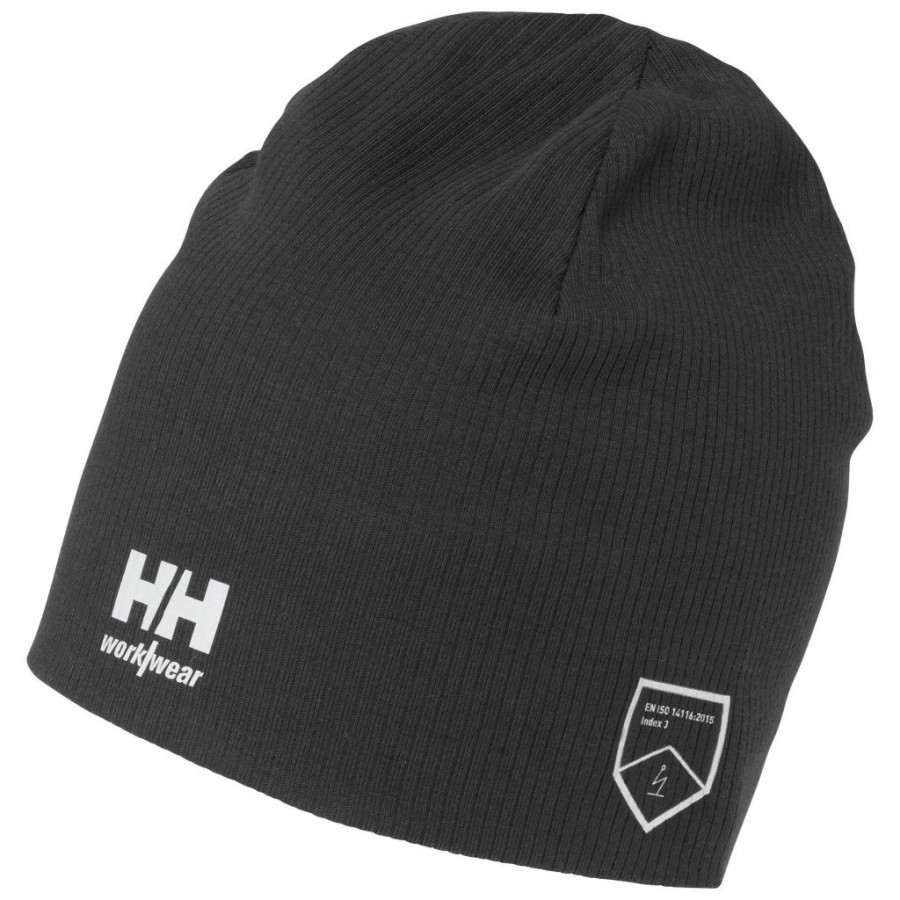 Welder/electrician hat Fyre, black STD 1