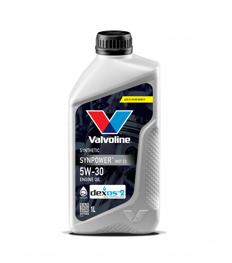 SYNPOWER MST C3 5W30 motor oil 1L, Valvoline