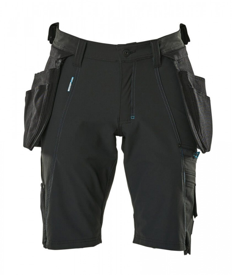Trousers with holsterpock.shorts 17149 Advanced, black C58, Mascot