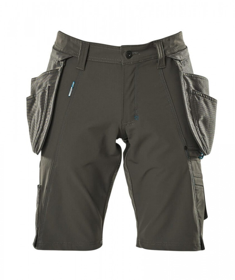 Shorts with holster pockets 17149 Advanced, grey C56, Mascot