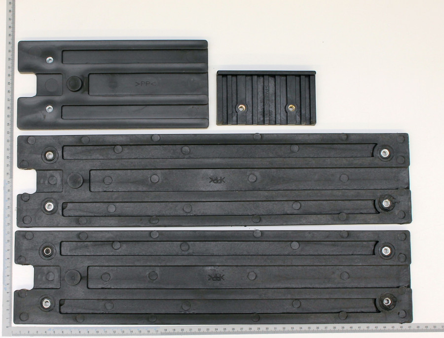 Plastic guide, LSVE 12/107-3, set=4pcs., Scheppach