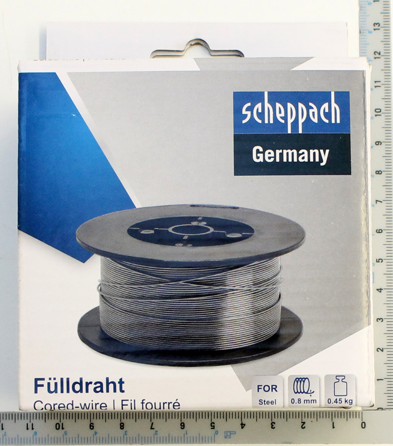 Self shield flux cored wire 0,8mm , Scheppach