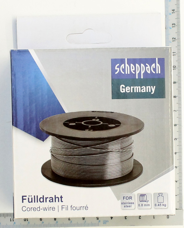 Stainless steel welding wire 0,8mm Scheppach 1