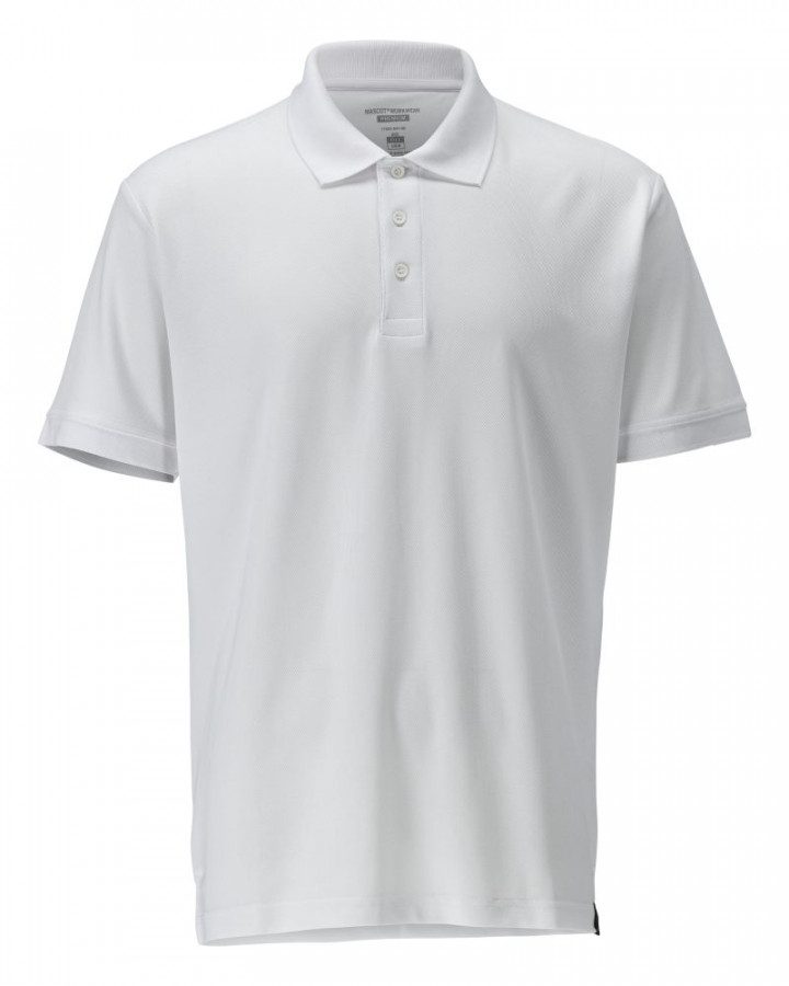 Polo shirt Crossover Grenoble, white S, Mascot