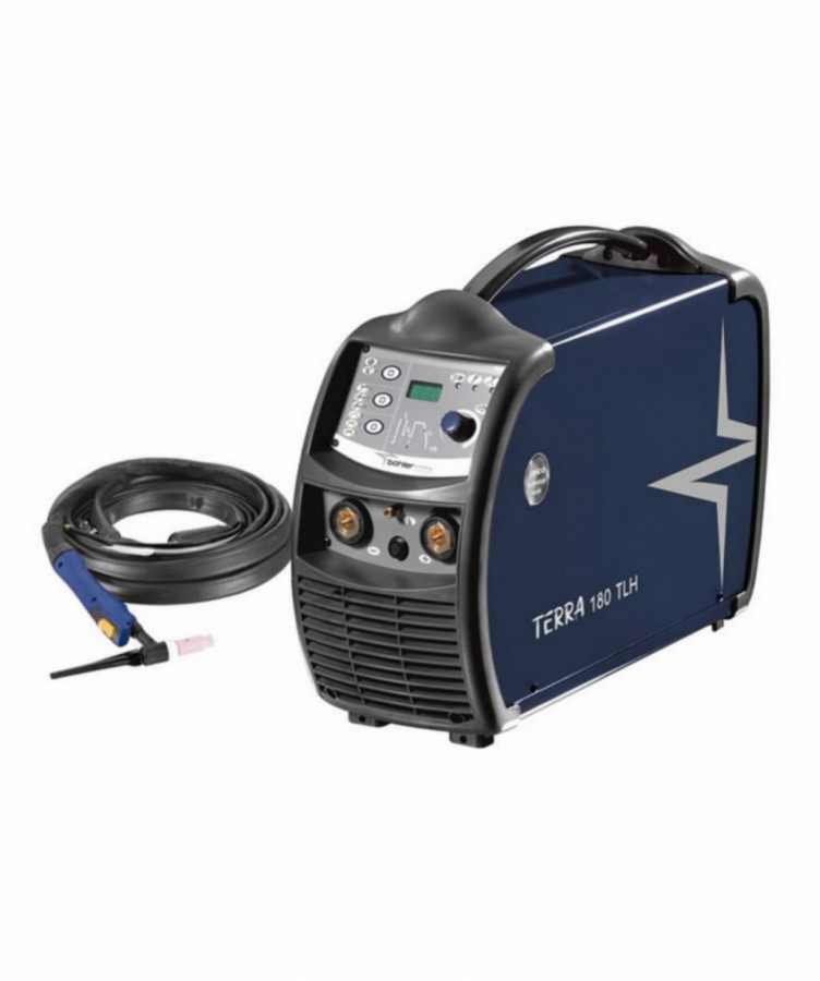 TIG-welder Terra 180 TLH set with torch & work cable 1