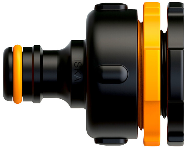 Krano jungtis 1″ su 3/4″ ir 1/2″ sriegio adapteriu 1