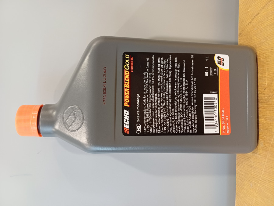 Divtaktu eļļa Power Blend Gold 2T 1L, Echo